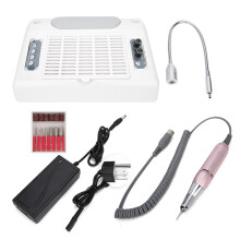 (US Plug) 120W-Nagellampe mit Staubsauger & Licht