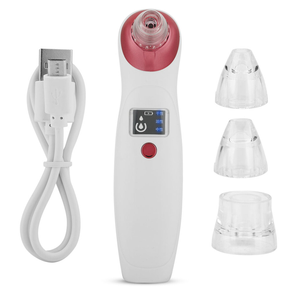 Pink (Pink) Electric Facial Pore Cleanser Blackhead Acne Vacuum