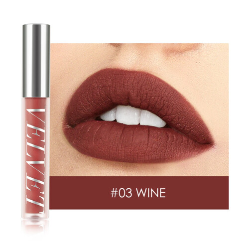 (#3) Feuchtigkeitsspendender langhaltender Matte-Lippenstift #7 1