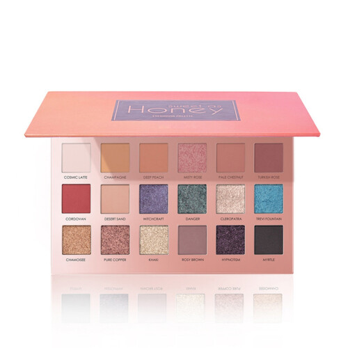 18 Farben Glitzer-Augenlidpuder Kosmetik