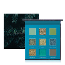 9 Farben wasserfestes Glitzer-Augenlidpuder
