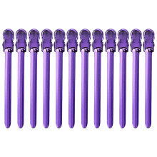 (Purple) Edelstahl-Klammerhaarspangen, Entenmaul-Design, Grün