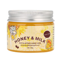 visualsource 50g Milk Honey Exfoliating Hand Mask