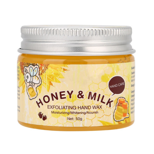 visualsource 50g Milk Honey Exfoliating Hand Mask