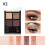 (#2) 4-Farben-Glitter-Lidschatten-Puder (langanhaltend) 2