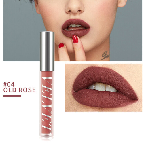 (#4) Feuchtigkeitsspendender langhaltender Matte-Lippenstift #7 2