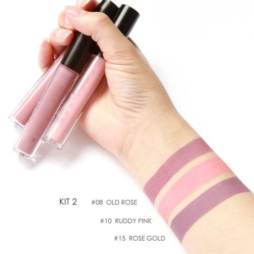 (Type B) Feuchtigkeitsspendender Matt-Lippenstift & Glanz 1