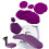 (Purple) PU-Zahnsessel-Abdeckung wasserdicht Grau 5