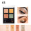 (#3) 4-Farben-Glitter-Lidschatten-Puder (langanhaltend) 2