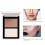 (#1) 2-Farbiger Highlighter-Puder Gesichtskontur Bronzer Blusher #1 5