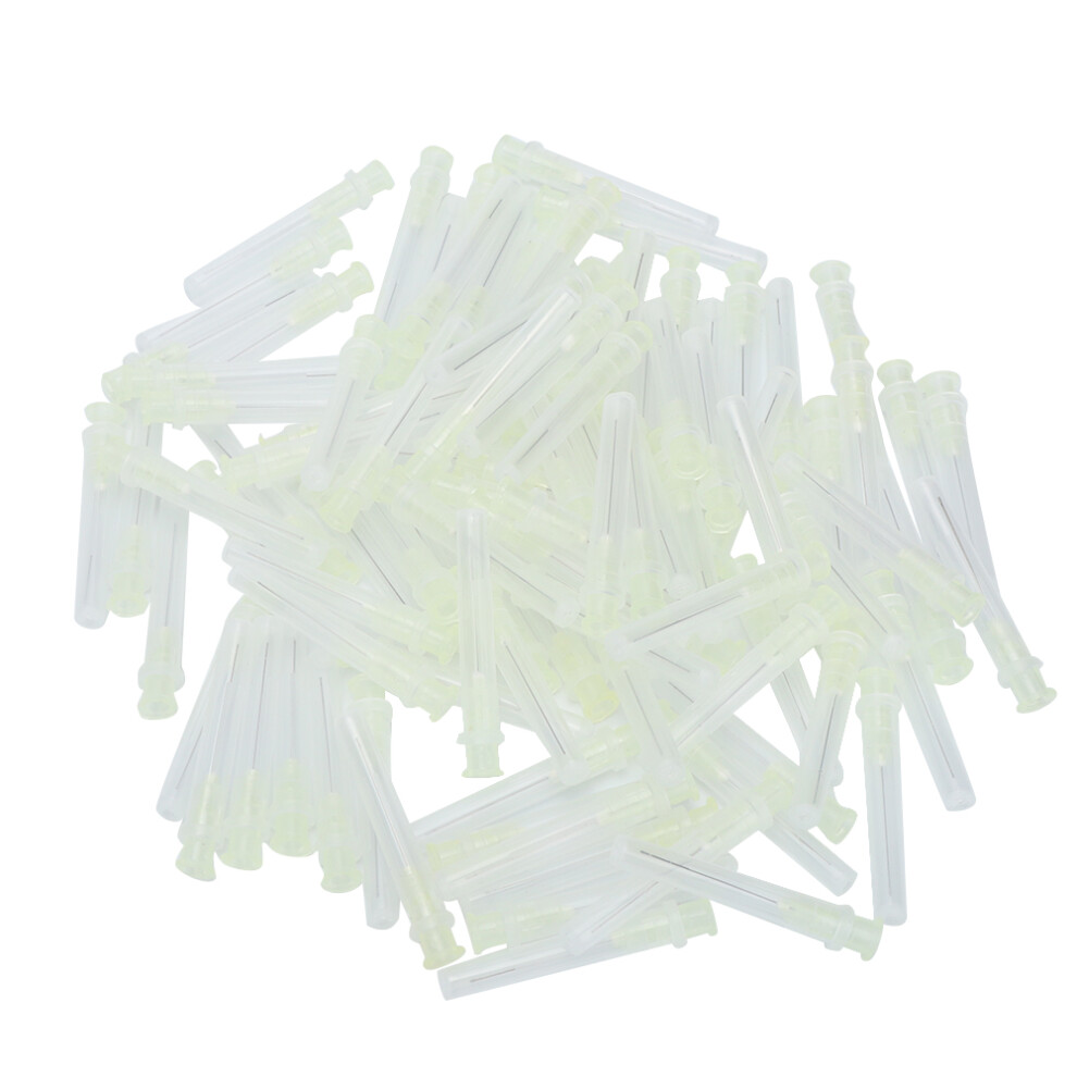 (30G Side Incision) 100Pcs Disposable Dental Endo Irrigation Needle 25G Side Hole
