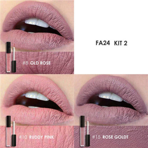 (Type B) Feuchtigkeitsspendender Matt-Lippenstift & Glanz 2