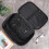 (Black) Portable Multi Functional Barber Scissors Bag Black 3