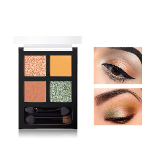 (#3) 4-Farben-Glitter-Lidschatten-Puder (langanhaltend) 2