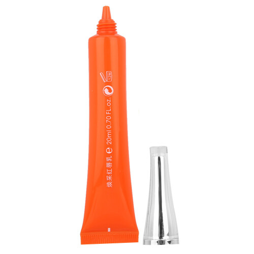 (Orange) Wasserfester Tattoo-Lippen-Gloss Fixier-Rot 1
