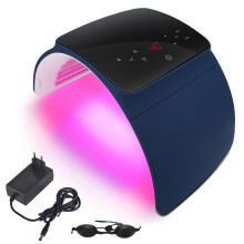 (EU Plug 110‑240V) Riattivazione Pelle PDT Macchina Acne LED 7 Colori 110-240V