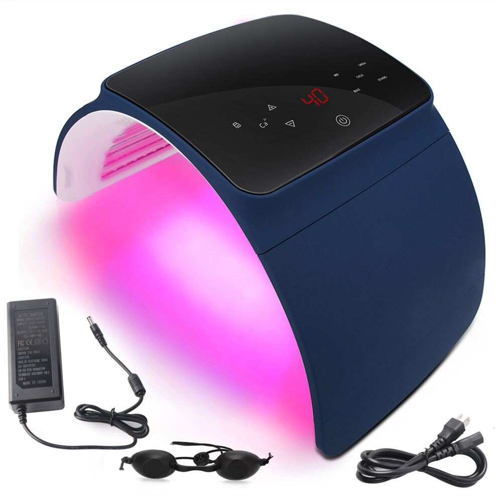 Light (Us Plug 110-240V) 7 Colors Led Photon Skin Rejuvenation Pdt Acne Machine 110-240V