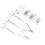 Edelstahl-Piercing-Zange mit Nadeln-Set 3