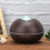 (110~240V EU Plug) 400ml Holz-Luftbefeuchter LED Aroma-Diffuser Ultraschall 4