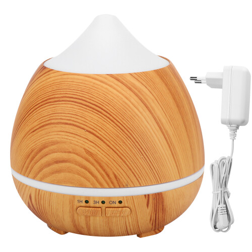 (110~240V EU) 250ml Ultrasonic Aromatherapy Humidifier Mute Aroma Diffuser