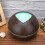 (110~240V UK Plug) 400ml Holz-Luftbefeuchter LED Aroma-Diffuser Ultraschall 3