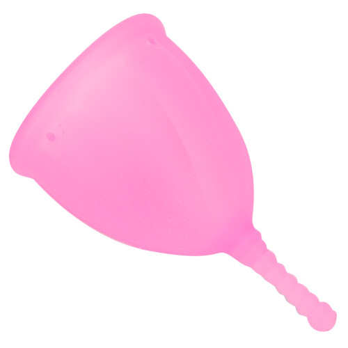 (Pink L) Coppa Mestruale Silicone Rosa L 1