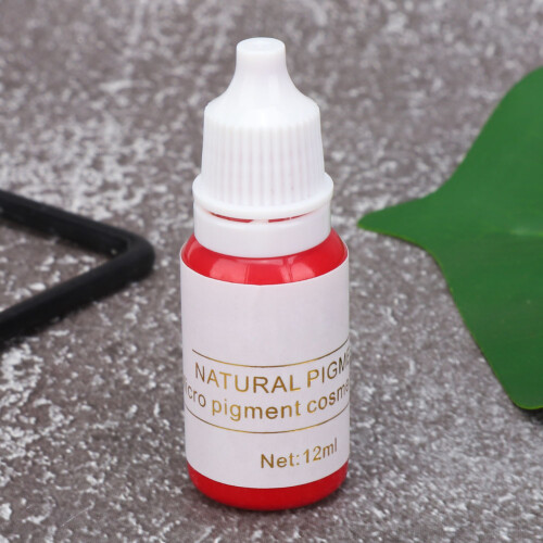 (07 Red) Eye Line Tattoo Ink Microblading 12ml Grau-Kaffee 2