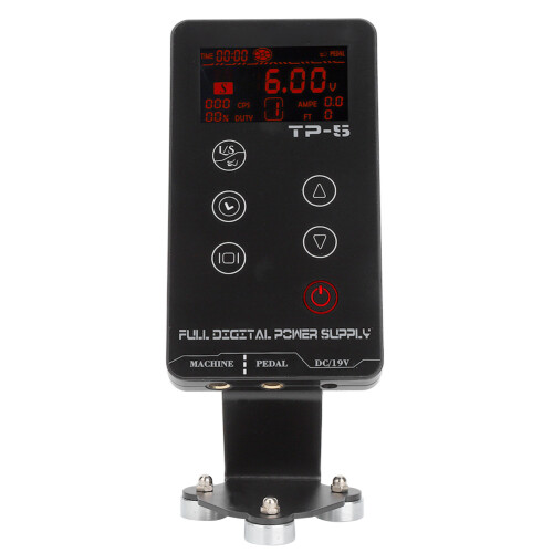 (EU Plug) Digitaal LCD Tattoo Voedingsapparaat Instelbaar Spanning 2