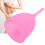 (Pink L) Coppa Mestruale Silicone Rosa L 5