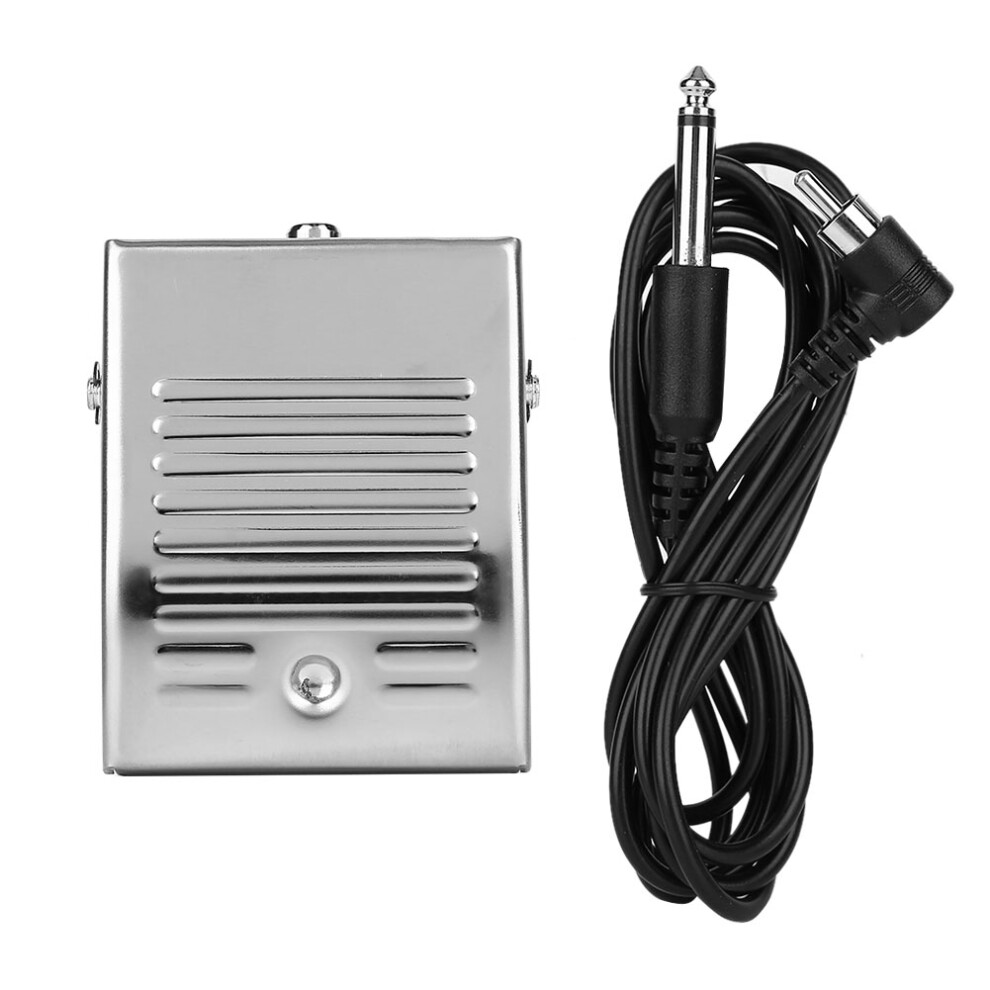 Stainless Steel Tattoo Foot Pedal RCA Interface Switch