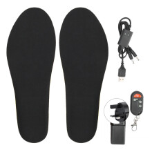 (UK Plug 220V Black 35-40) USB-Heizsohlen Fußwärmer 110V Rot 35-40