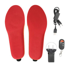(US Plug 110V Red 41-46) USB-Heizsohlen Fußwärmer 110V Rot 35-40