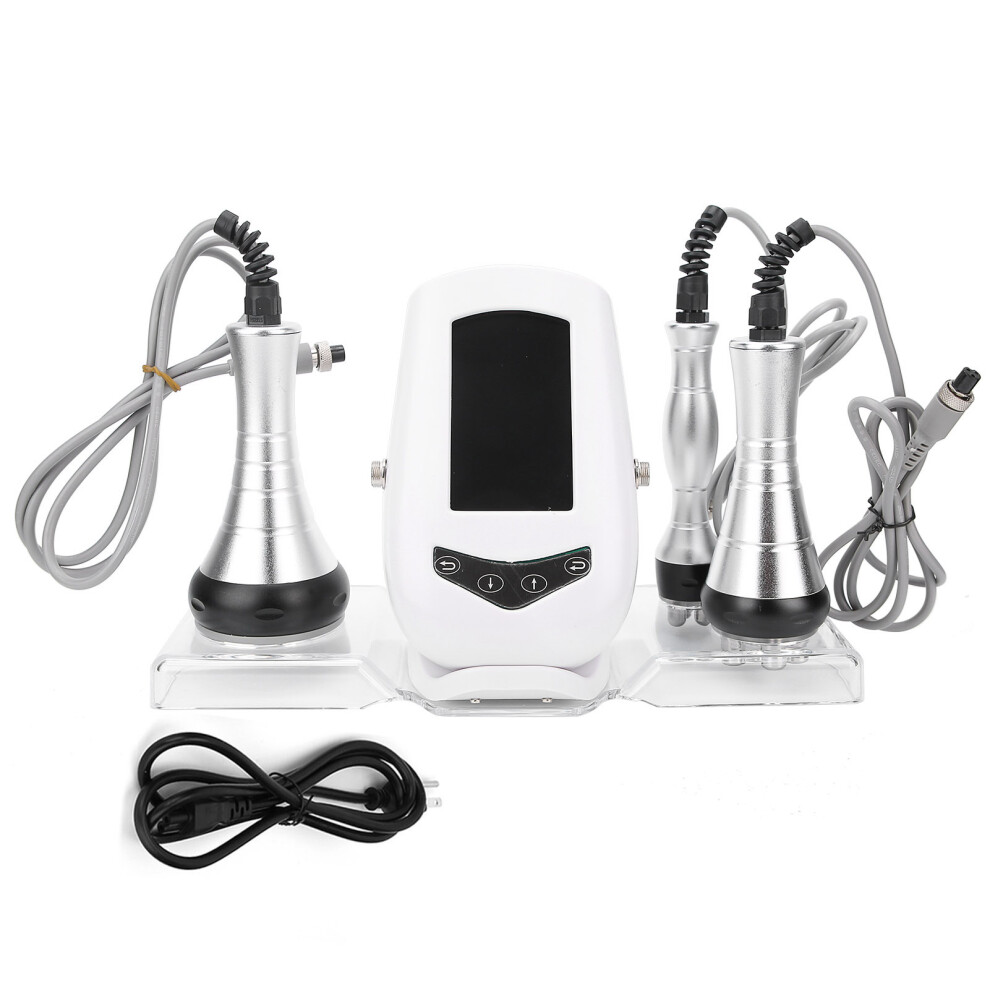 (US Plug 110~240V) 40K Vacuum Ultrasonic Slimming Machine Cavitation RF 110~240V UK Plug