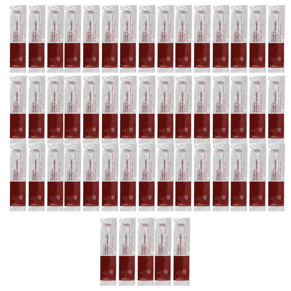 Cream 50Pcs Anti-Scar Tattoo Healing Vitamin Ointment