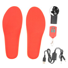 (AU Plug 220V 41-46) USB-Heizsohlen 220V Rot Gr. 41-46