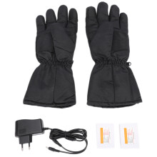 (EU Plug 100-240V) Akkubetriebene beheizte Handschuhe einstellbar LEU 100-240V