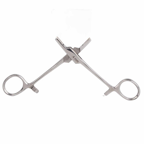 (4mm) Edelstahl-Piercingzange 4mm 1