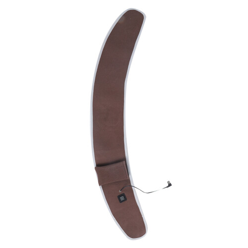 (Brown) Wireless Abdomen Heating Massage Belt Brown 2