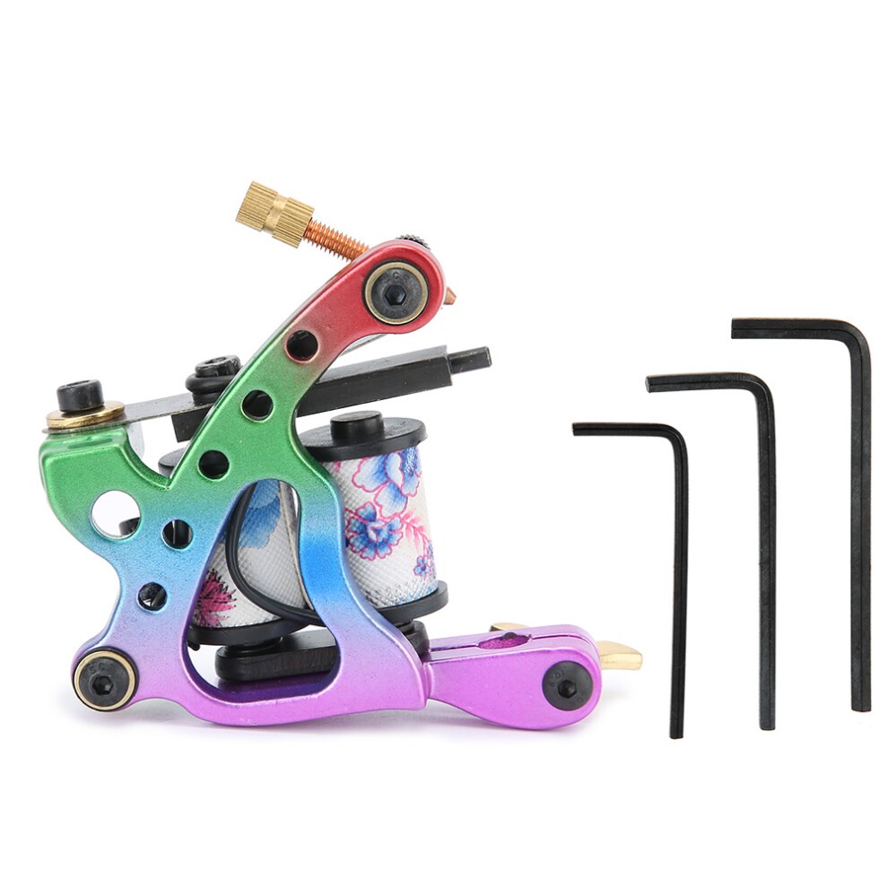 Professional Wrap Coil Tattoo Machine Handmade Gun Shader Liner