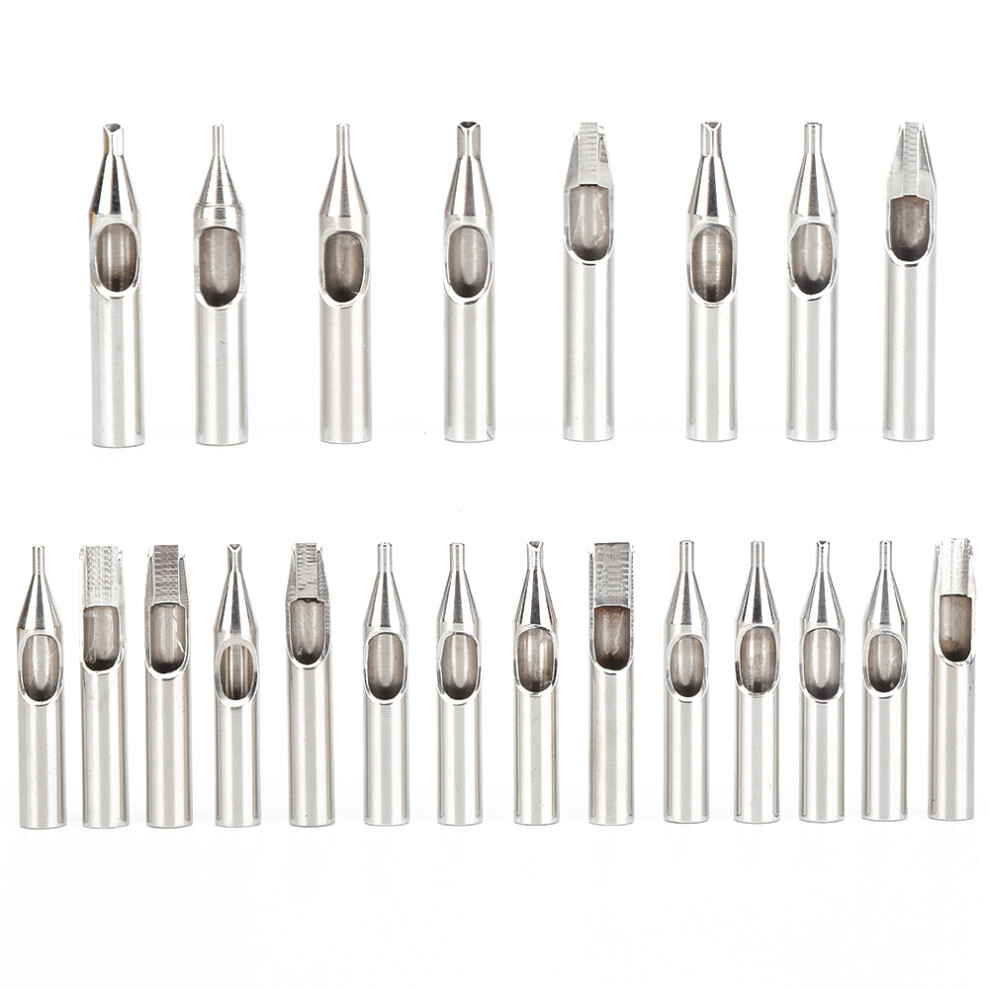 304 Stainless Steel Tattoo Nozzle Tips Kit