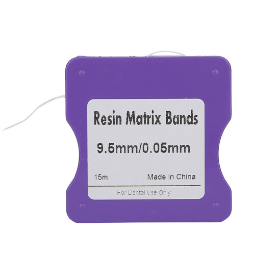 Transparent Resin Matrix Bands Strips Dental Restoration Tools
