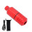 (Red) Draagbare Mini Body Art Tattoo Pen Goud 3