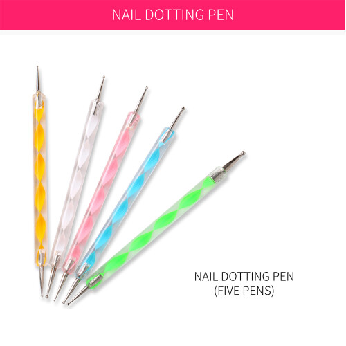Nail Tool Kit USB Oplader Lamp Pen Boor Borstels 1