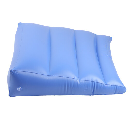 (Blue) Cuscino Triangolare Gonfiabile Antidecubito Blu 2