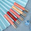 5x wasserfeste matte Lippenstifte, langanhaltend 4