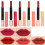 5x wasserfeste matte Lippenstifte, langanhaltend 5