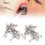 (Long Type) 100pcs Stainless Steel Dental Crimpable Hook Long Type 5