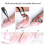100x Nagelkunst Tips Mal & Pusher 5
