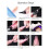 100x Nagelkunst Tips Mal & Pusher 4