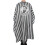 (Black White Stripe) Färbe-Schürze, schwarz-weiß gestreift 3